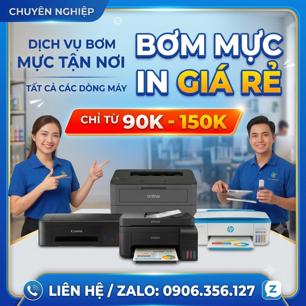 Bơm mực 90k
